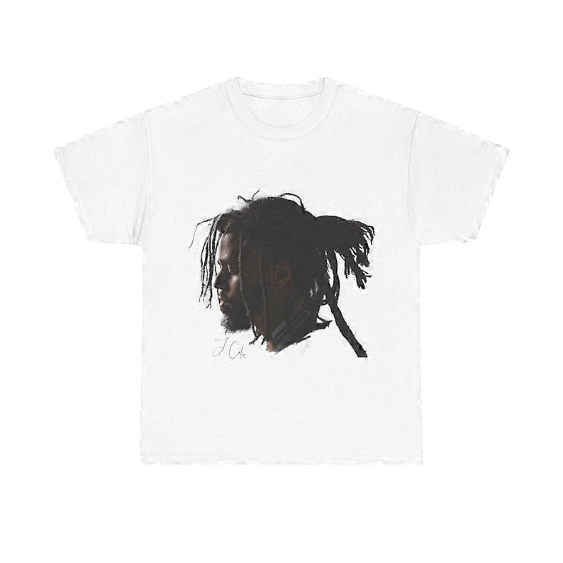 J Cole Tour Merch - Side Portrait T-Shirt