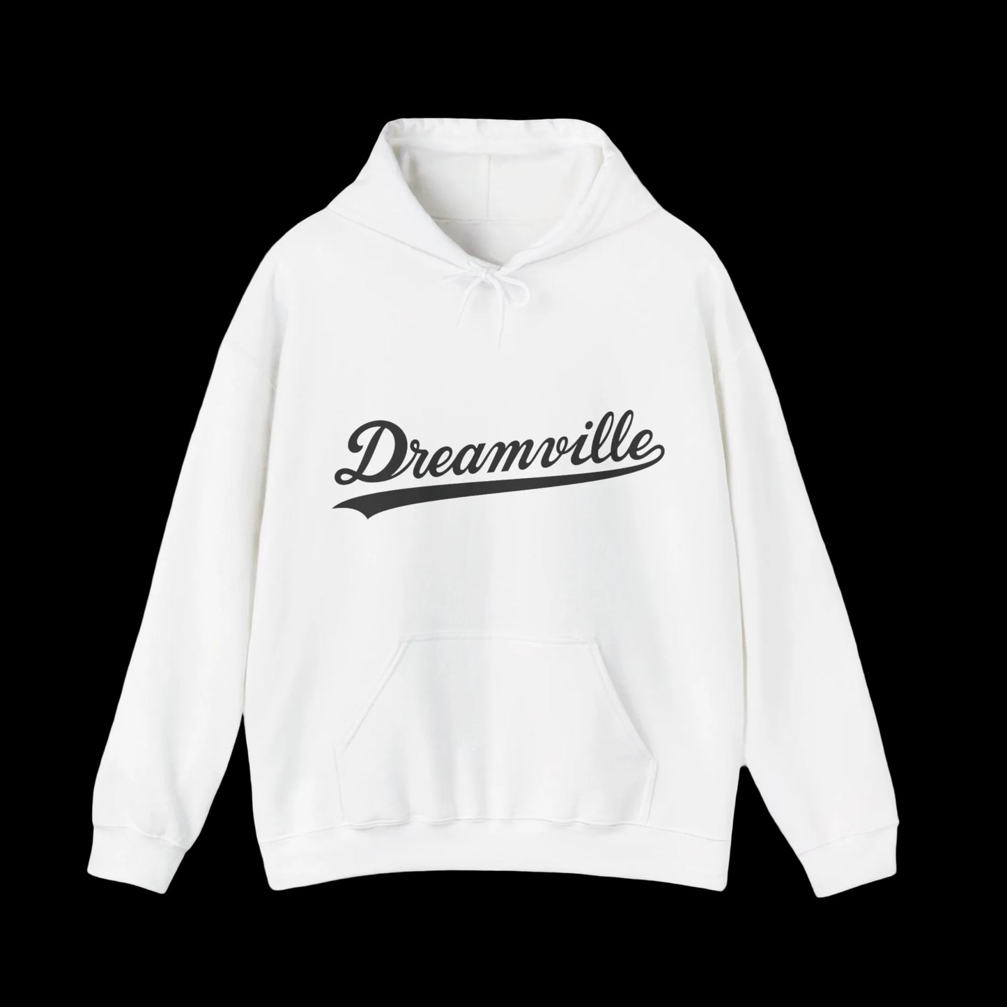 J Cole Tour Merch - Dreamville White Hoodie