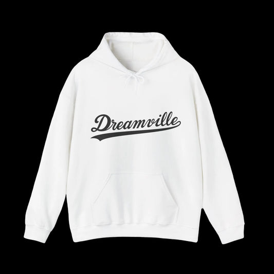 J Cole Tour Merch - Dreamville White Hoodie