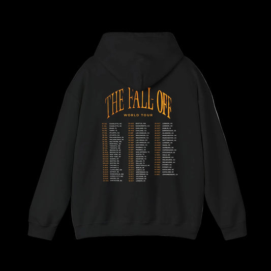 J Cole Tour Merch - Tour Dates Hoodie