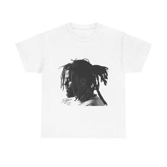 J Cole Tour Merch - Side Portrait T-Shirt