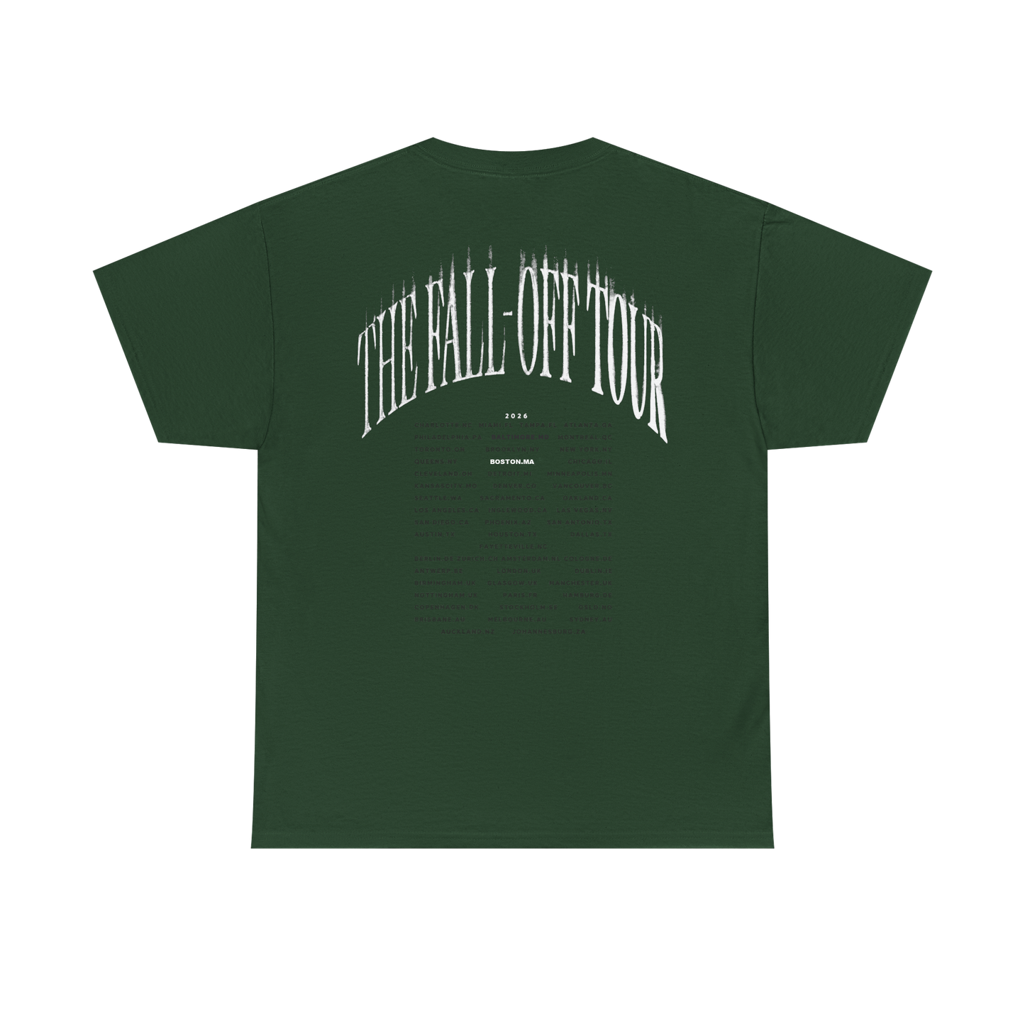 J Cole Tour Merch - The LetOut Tee Boston