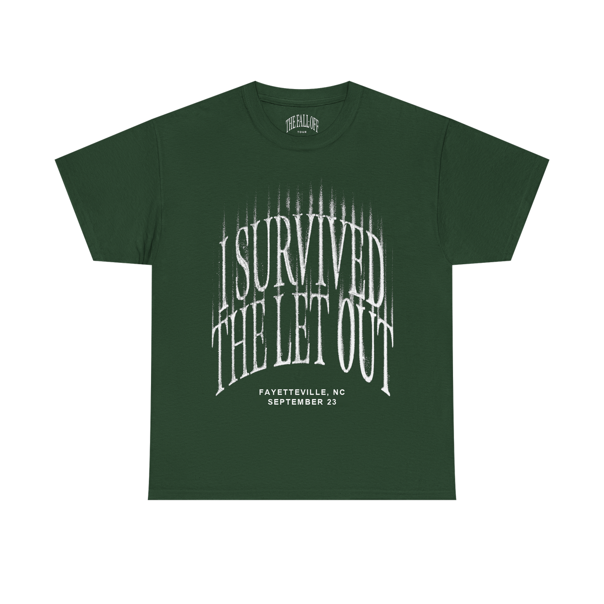 J Cole Tour Merch - The LetOut Tee Fayetteville