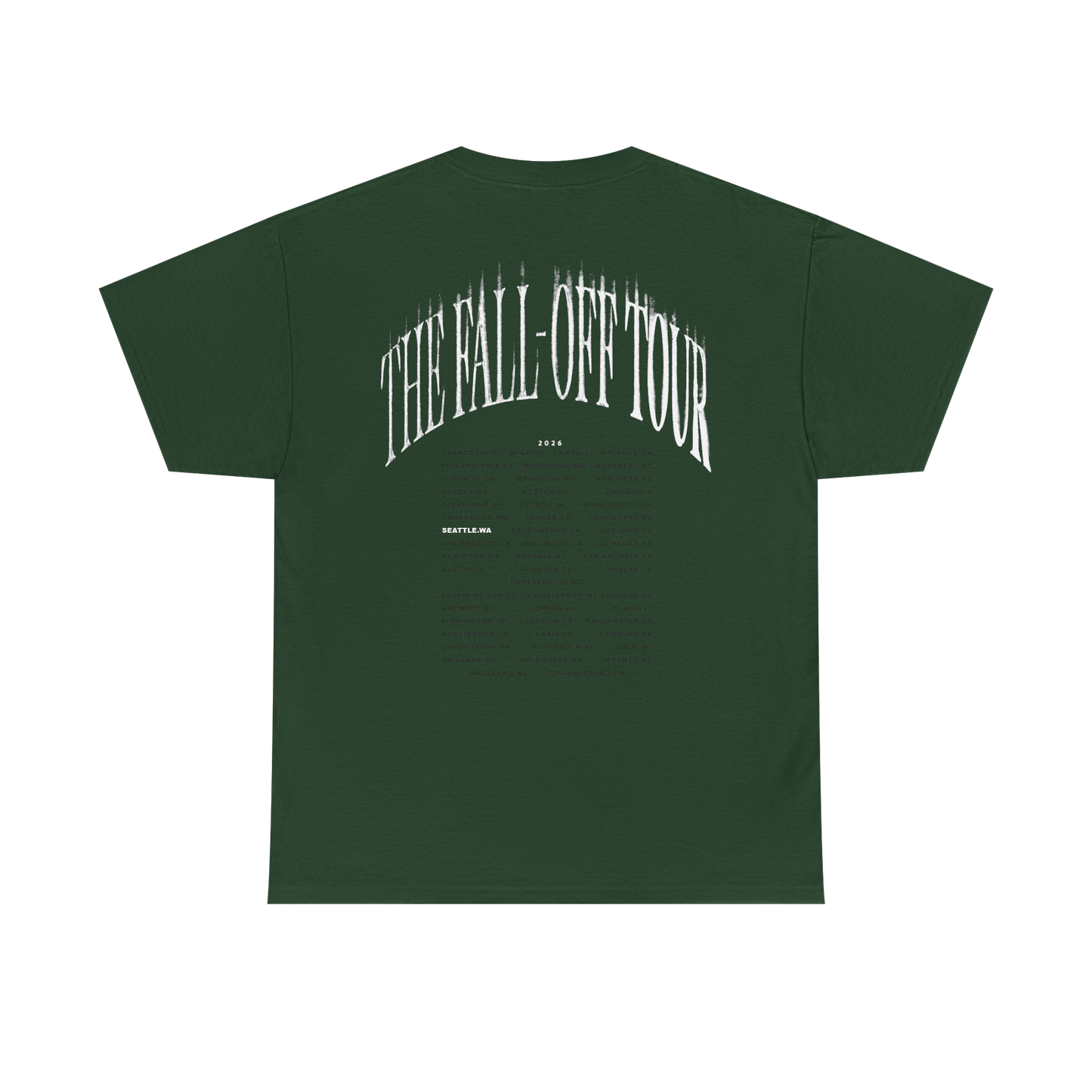 J Cole Tour Merch - The LetOut Tee Seattle